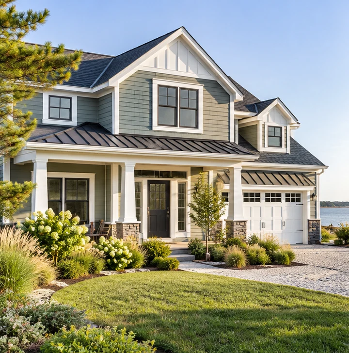 Coastal exterior inspiration — AI-generated illustration