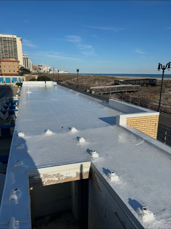 A&J’s roofing project: Flat & Low-Slope Roofing