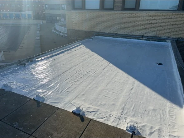 A&J’s roofing project: Siding